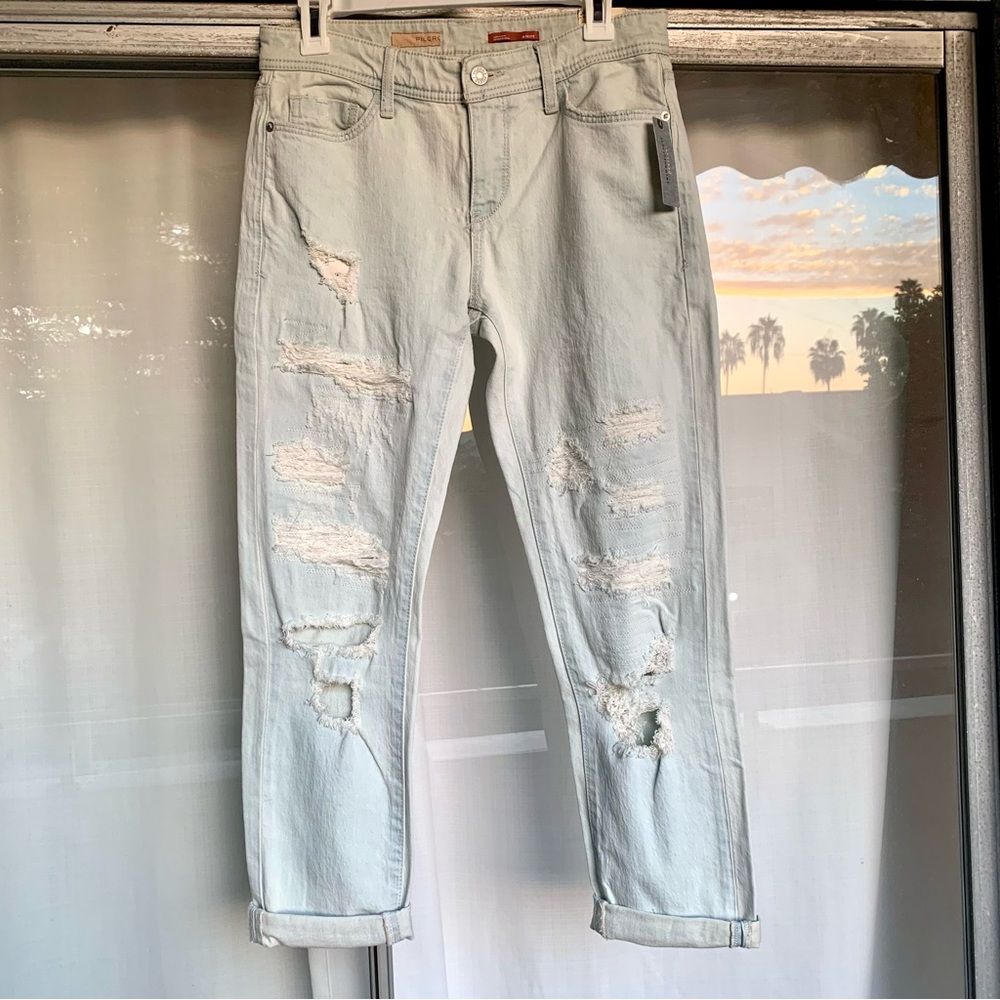 Pilcro Mid-Rise Slim Boyfriend Jeans - Picture 7 of 13